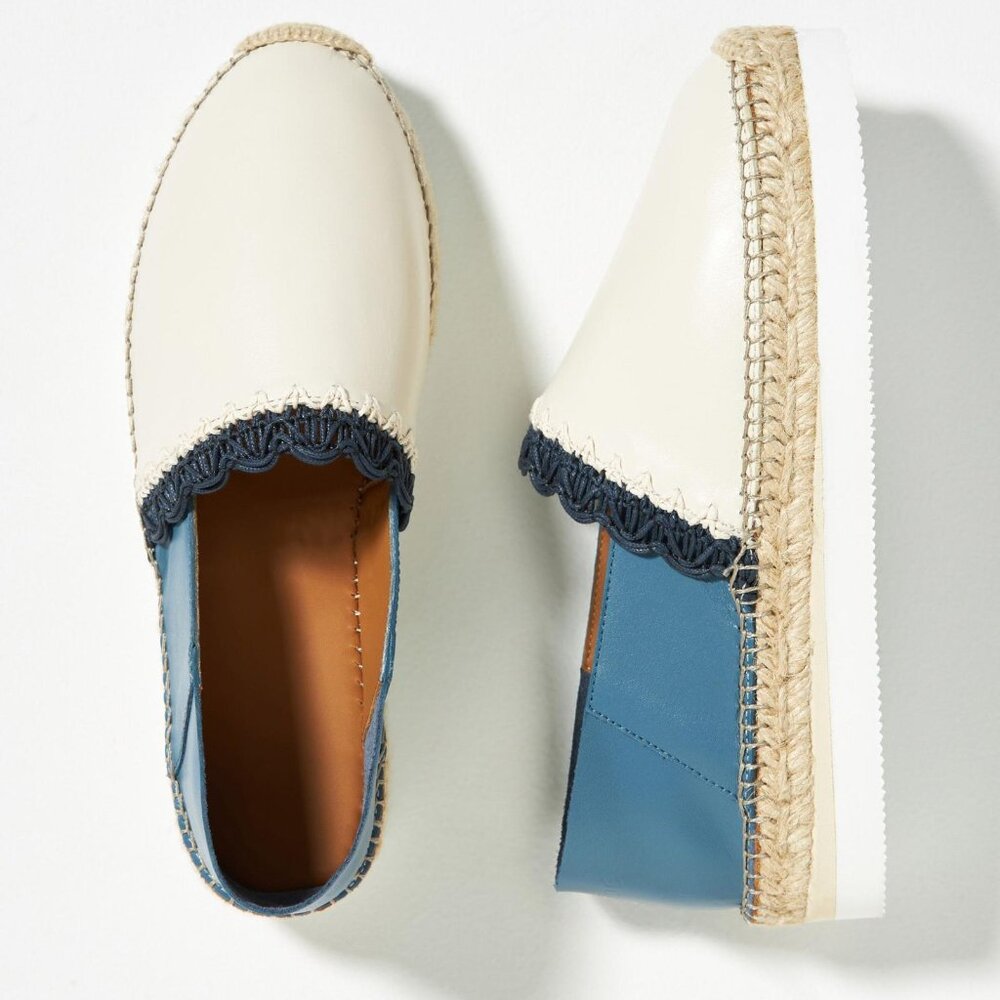 NWOB See by Chloé Blue Glyn flats Anthropologie  size 40